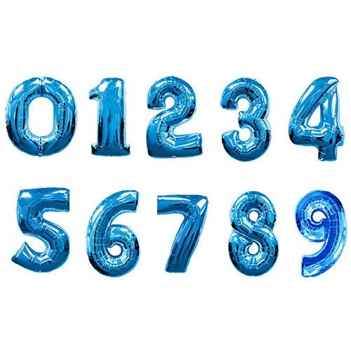 Фонтан из шаров "Цифра"