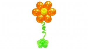 Цветок гигант из шаров Колосс