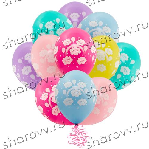 Шары латекс "Спящие облака"