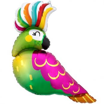 Шар фигура "Тропический попугай"