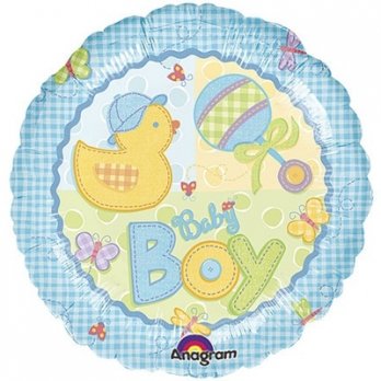 Шар на палочке "Малыш мальчик"