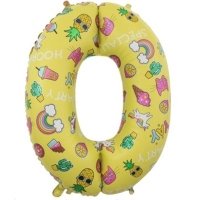 Шар цифра "0" Пати