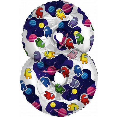 Шар цифра "8" Космонавтики