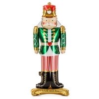 Шар фигура "Щелкунчик новогодний"