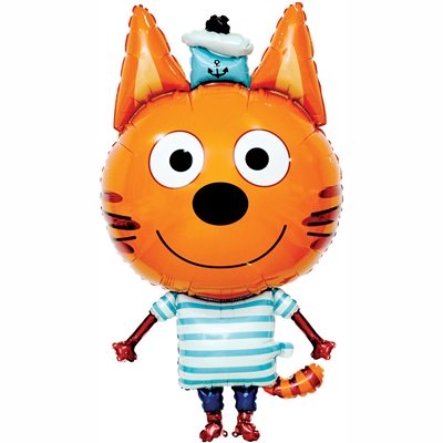 Шар фигура "Три Кота Коржик"