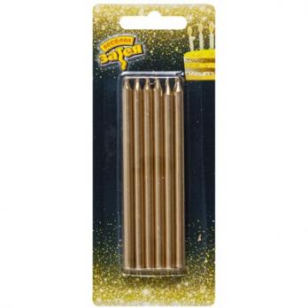 Свечи д/торта Золотые 12шт Свечи д/торта Золотые 12шт