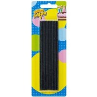 Свечи д/торта Черные блеск 24шт