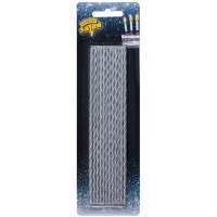 Свечи д/торта Серебряные 24шт