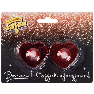 Свеча LED Сердце 2шт