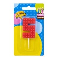 Свеча -цифра "5" Конструктор