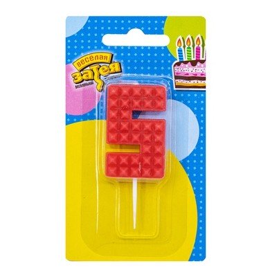 Свеча -цифра "5" Конструктор