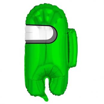 Шар фигура "Космонавтик зеленый"
