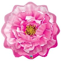 Шар фигура "Пион розовый"