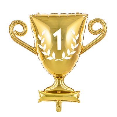 Шар фигура "Кубок 1 место"
