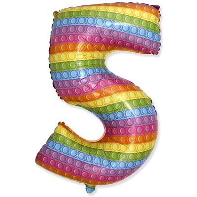 Шар цифра "5 Попит"