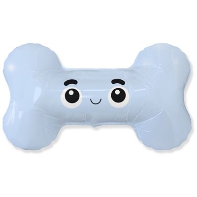 Шар фигура "Косточка голубая"