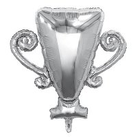 Шар фигура "Кубок серебряный"
