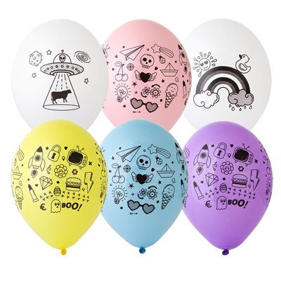 Шарики латекс "Хаос"