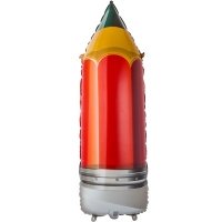Шар фигура "Карандаш красный"