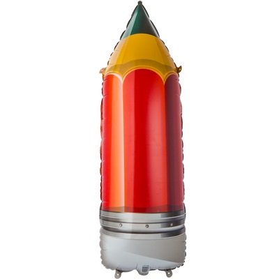 Шар фигура "Карандаш красный"