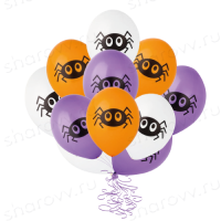 Шары латекс "Паук с глазами"