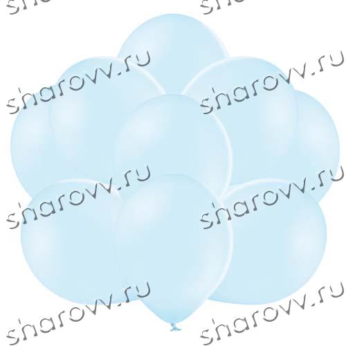 Шары макарунс "Голубой"