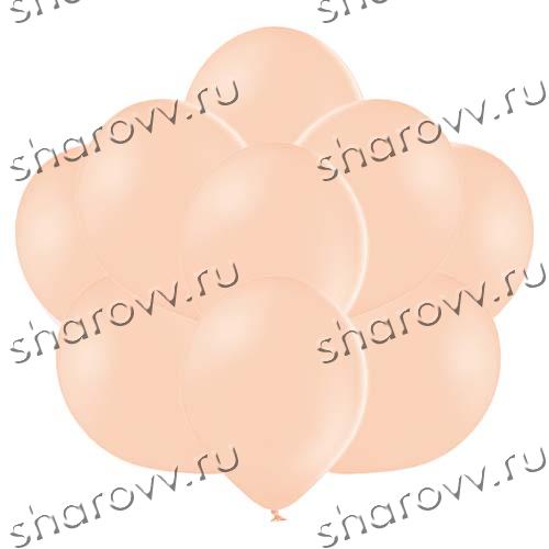 Шары макарунс "Персиковые"