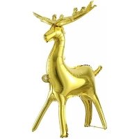 Шарик фигура "Олень золотой"