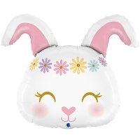 Шар фигура "Голова Зайки"