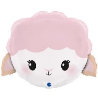 Шар фигура "Голова овечки"