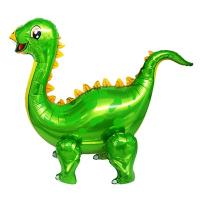 Шар фигура "Динозавр Стегозавр зеленый"