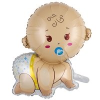 Шар фигура "Малыш мальчик ползающий"