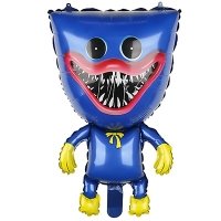 Шар фигура "Монстр Зубастик синий"
