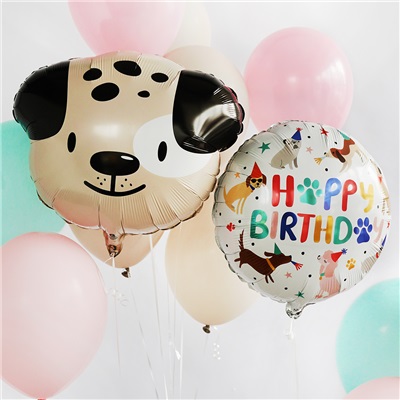 Шар фигура "Собака щенок милый"