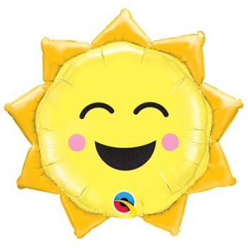 Шар фигура "Солнце улыбающееся"