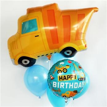 Шар фигура "Самосвал желтый" Шар фигура "Самосвал желтый"