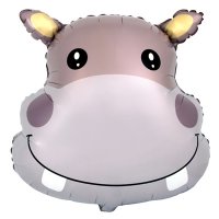 Шар фигура "Голова Бегемота"