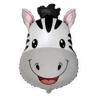 Шар фигура "Голова Зебры"