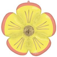 Шар фигура "Цветок маргаритка желтая"