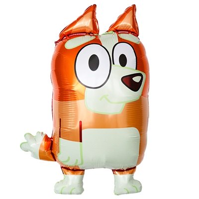 Шар фигура "Собака Бинго оранжевая"