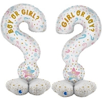 Шар фигура "GIRL OR BOY Вопрос"