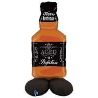 Шар фигура "Happy Birthday Виски"