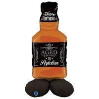 Шар фигура "Happy Birthday Виски"