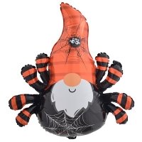 Шар фигура "Гном паук оранжевый"