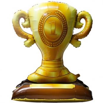 Шар на подставке "Кубок золотой"
