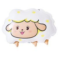 Шар фигура "Овечка белая"