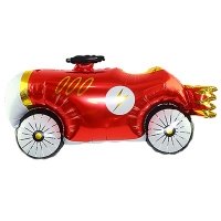 Шар фигура "Машина ретро красная"