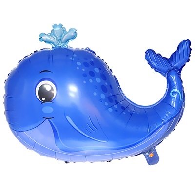 Шар фигура "Кит синий"
