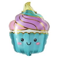 Шар фигура "Кексик бирюзовый"