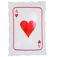 Шар фигура "Карты Туз Червей"